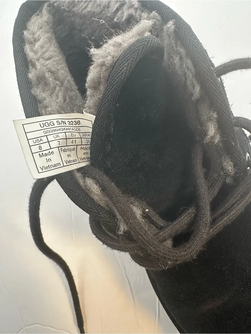 Black suede mini boots 🖤 cozy winter essential | worn - Size 8